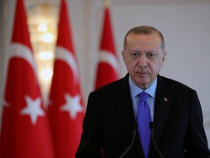 Recep Tayyip Erdogan, presidente de Turquía (Press Office/REUTERS)