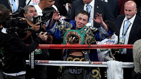 El kazajo Gennady Golovkin, de 35 años, es el campeón del mundo del peso mediano (Getty Images)