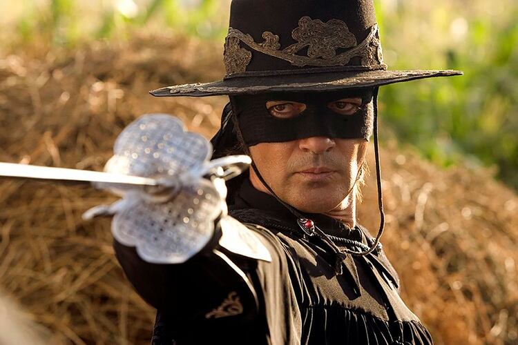 Antonio Banderas, en la última recreación de El Zorro en el cine.