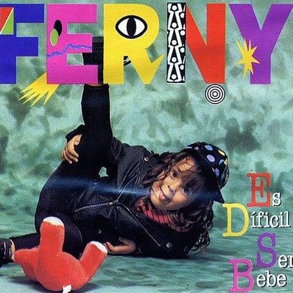 La tapa de "Es difícil ser bebé", de 1993, que se convirtió en "disco de oro" en poco tiempo