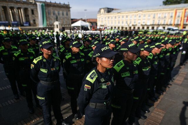 Cuánto gana en promedio un policía en Colombia - crédito Colprensa