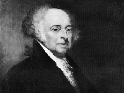 El federalista John Adams gobernó EEUU entre 1797 y 1801