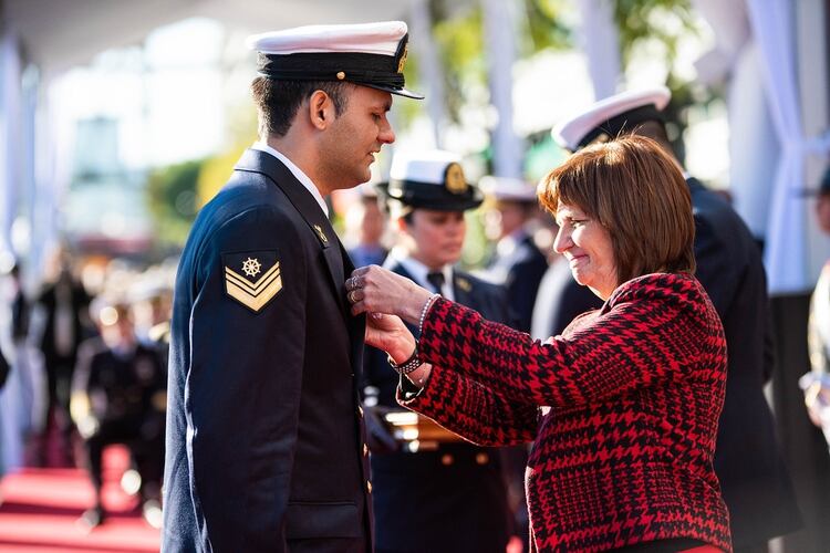 La ministra de Seguridad volvió a defender a las fuerzas