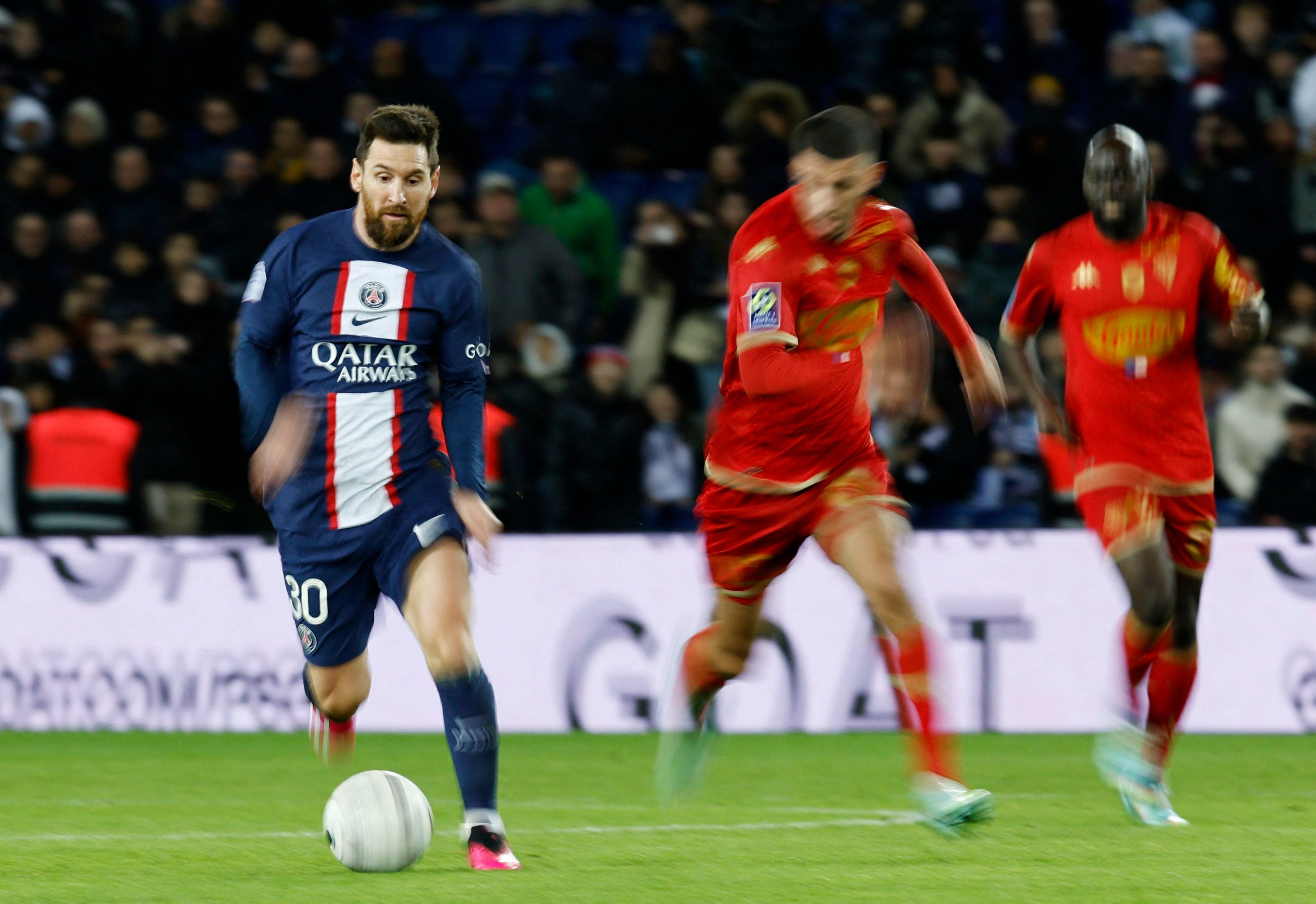 PSG, de la mano de Lionel Messi, quiere acariciar el título de la Ligue 1 (REUTERS/Gonzalo Fuentes)