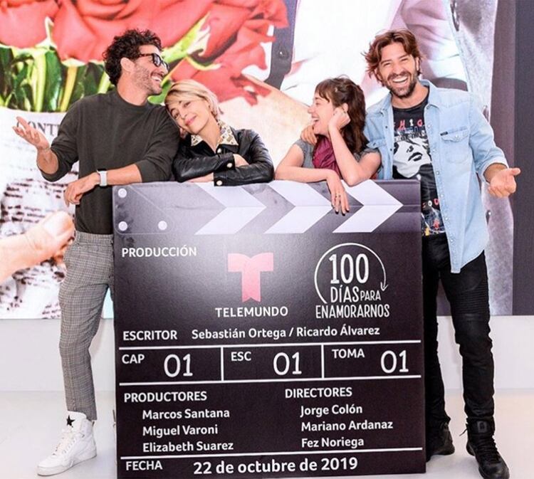 Erick Elías, Ilse Salas, Mariana Treviño y David Chocarro (Instagram)