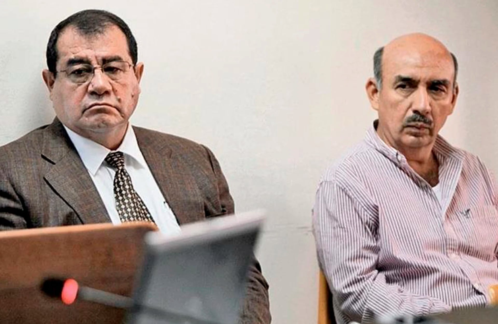 Napoléon Rojas Méndez y Jacobo Salán Sánchez (Foto Prensa Libre)