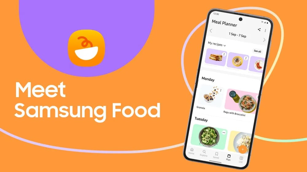 Esta app de Samsung crea recetas  personalizadas con inteligencia artificial