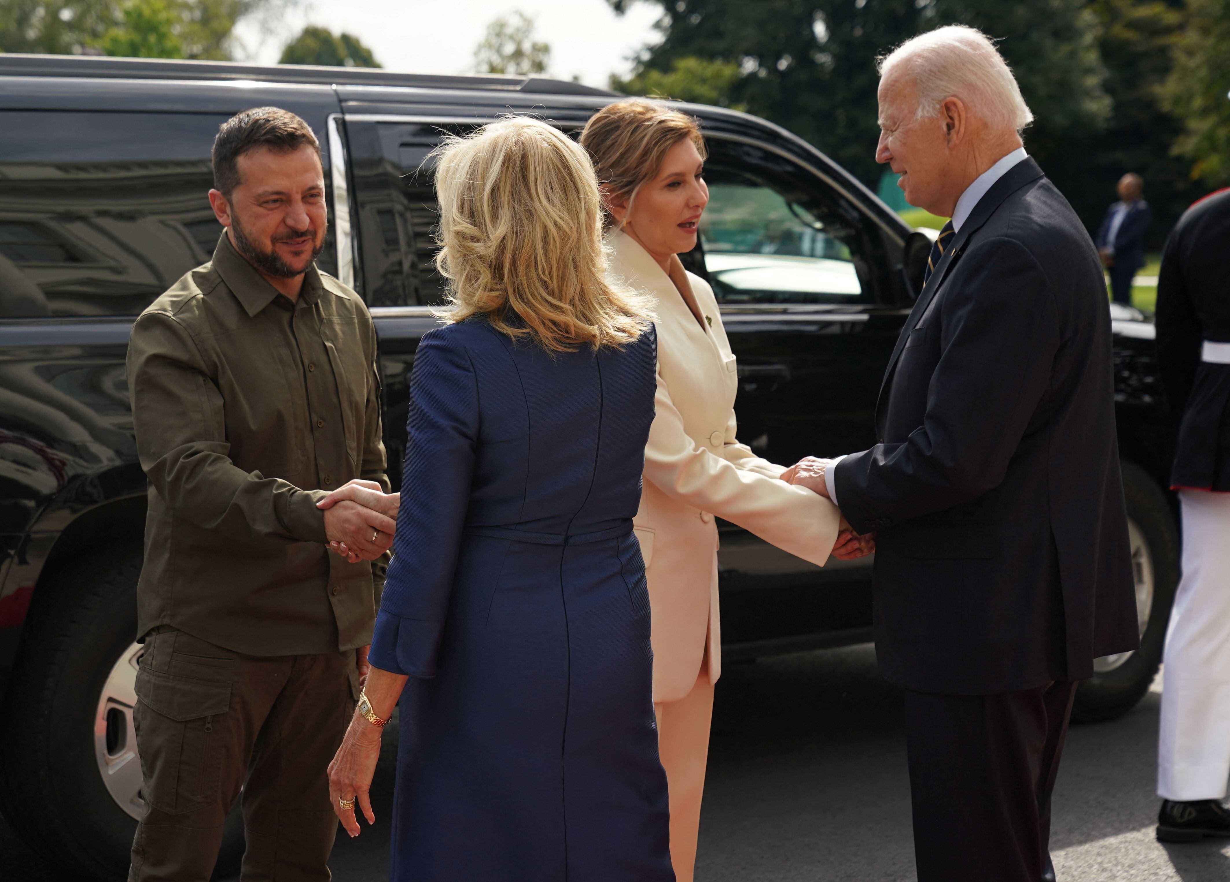 Es la segunda vez que Zelensky visita la Casa Blanca desde la inasión de Rusia (REUTERS/Kevin Lamarque)