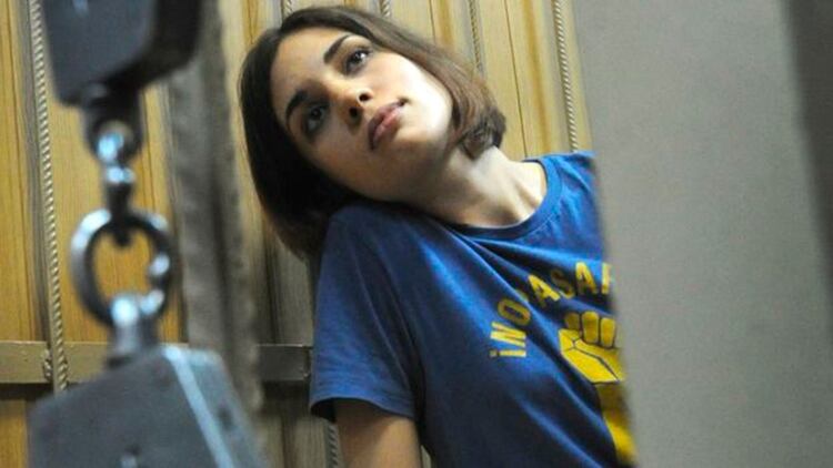 Nadya Tolokonnikova detenida