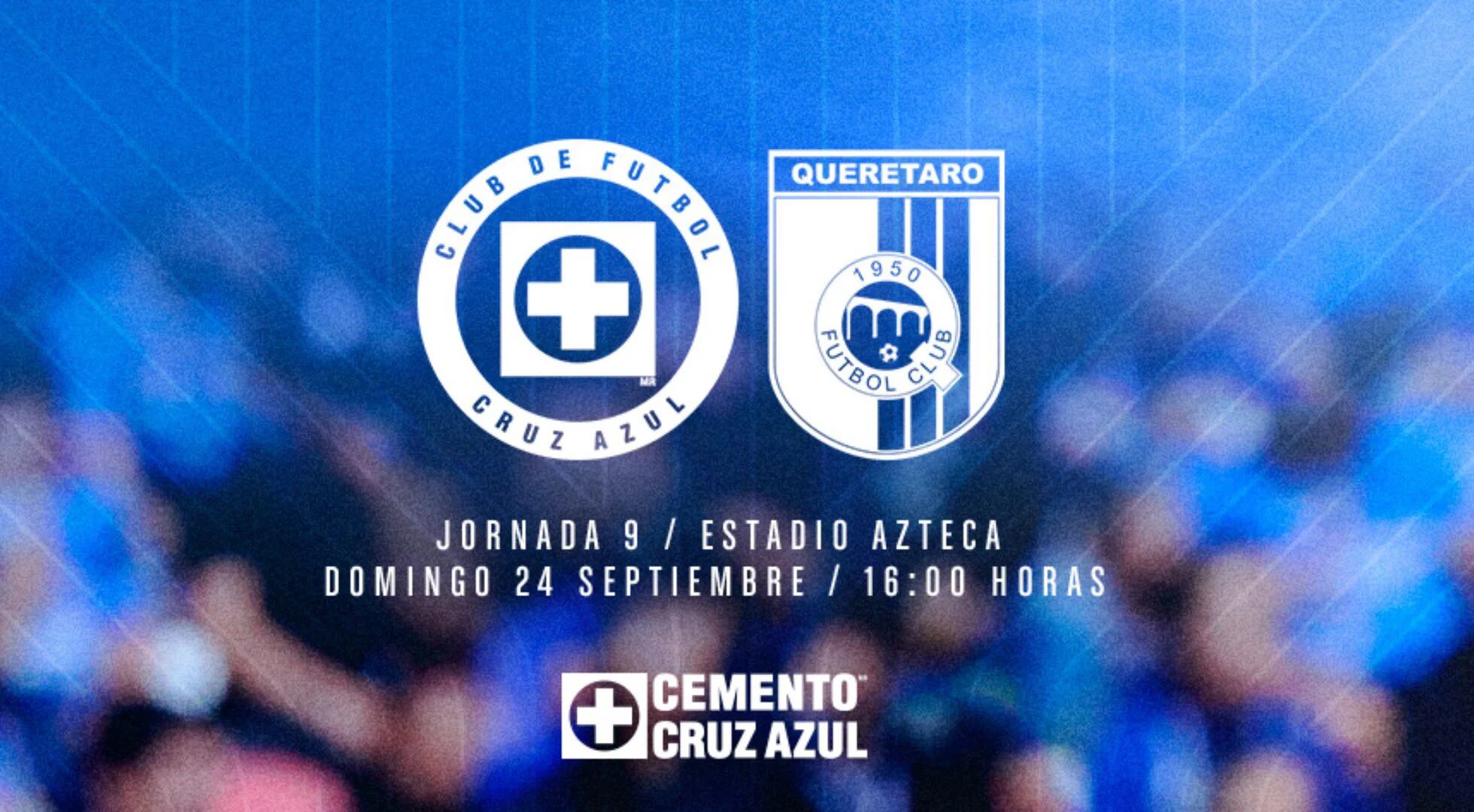 Cruz Azul ofrece boletos desde 75 pesos para su partido vs Querétaro en el Estadio Azteca