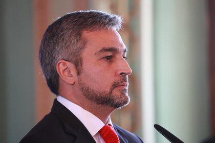 Presidente de Paraguay Mario Apto Benades
