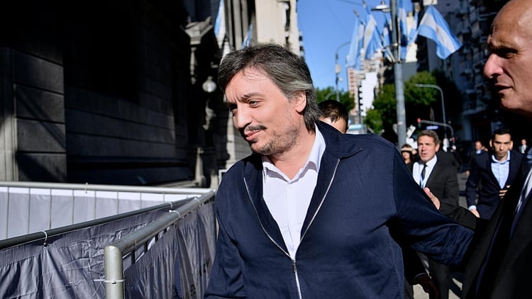 Alberto Fernández advirtió que Máximo Kirchner presentará un proyecto en el que se planteará el cobro de un impuesto excepcional a aquellos que se beneficiaron por el blanqueo de capitales de 2017 (Gustavo Gavotti)