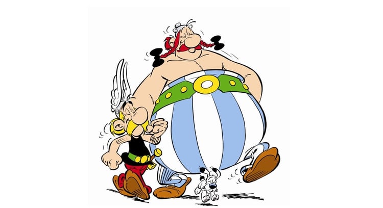 Astérix, Obélix y el perrito Idéfix