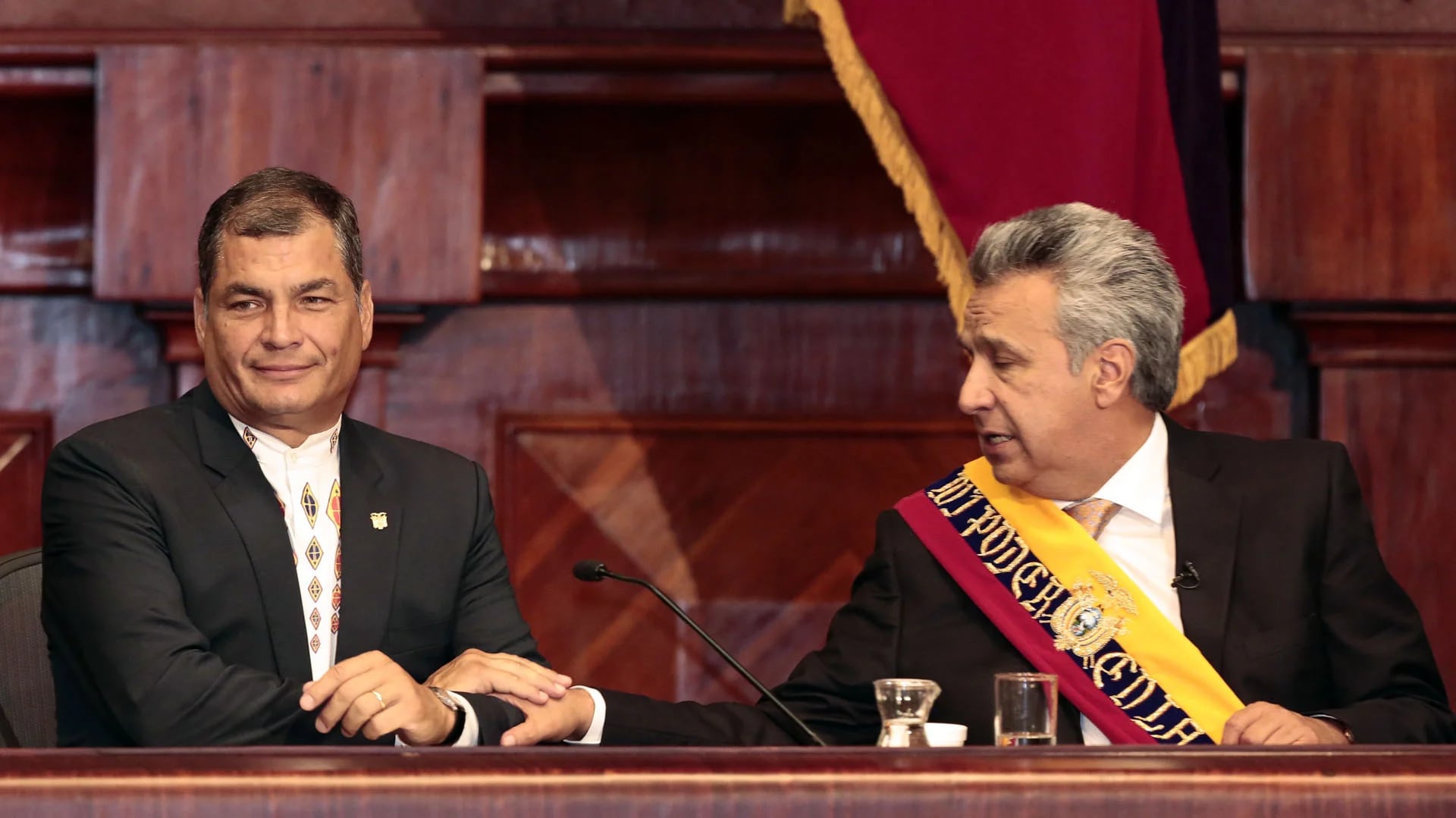 Rafael Correa y Lenín Moreno (EFE)