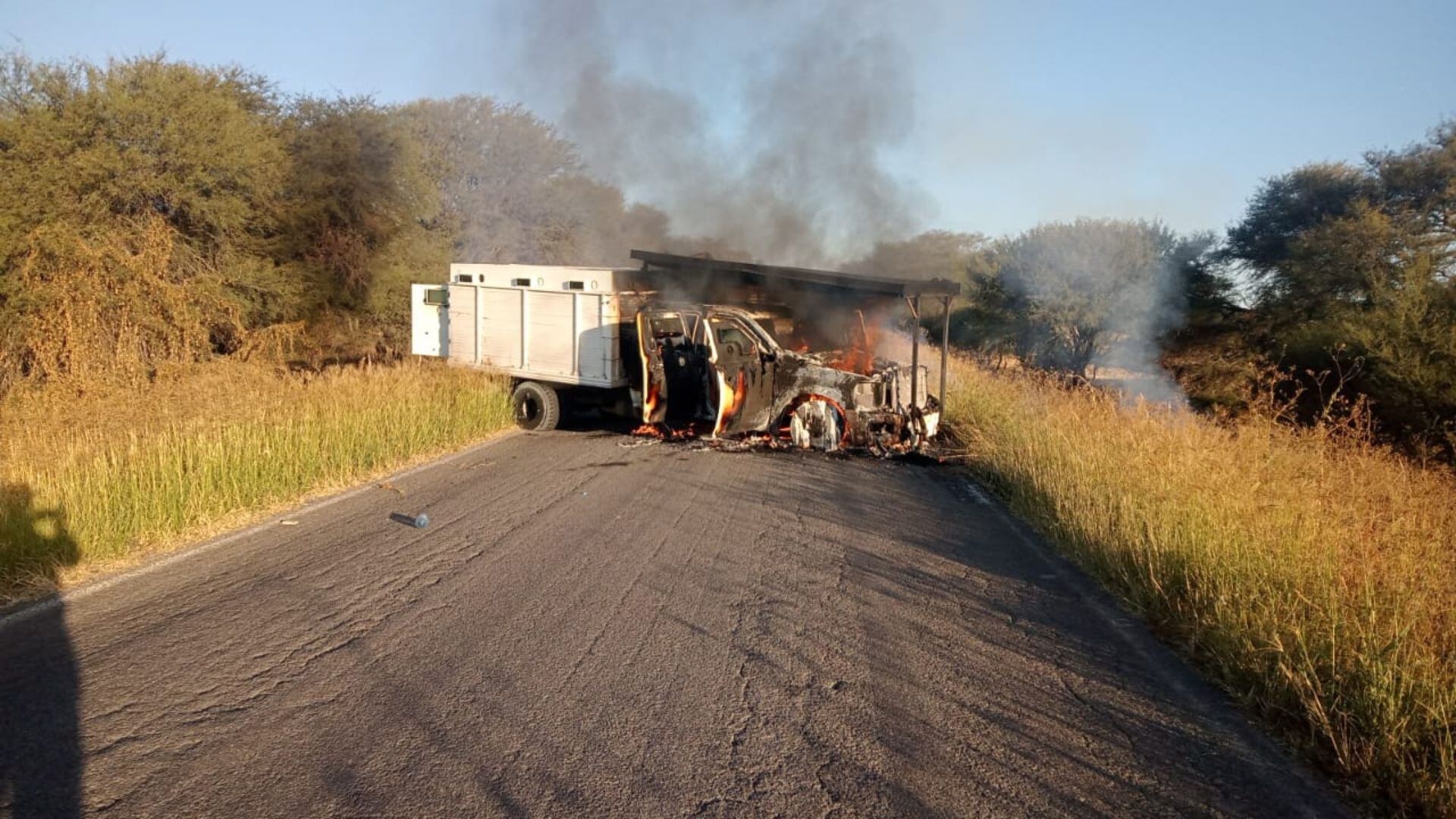 Sicarios atacan a elementos de la Sedena en Teocaltiche, Jalisco; reportan bloqueos