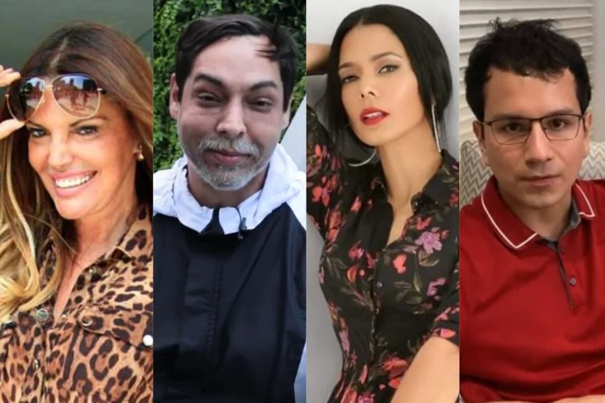 The four juries of Miss Peru La Pre