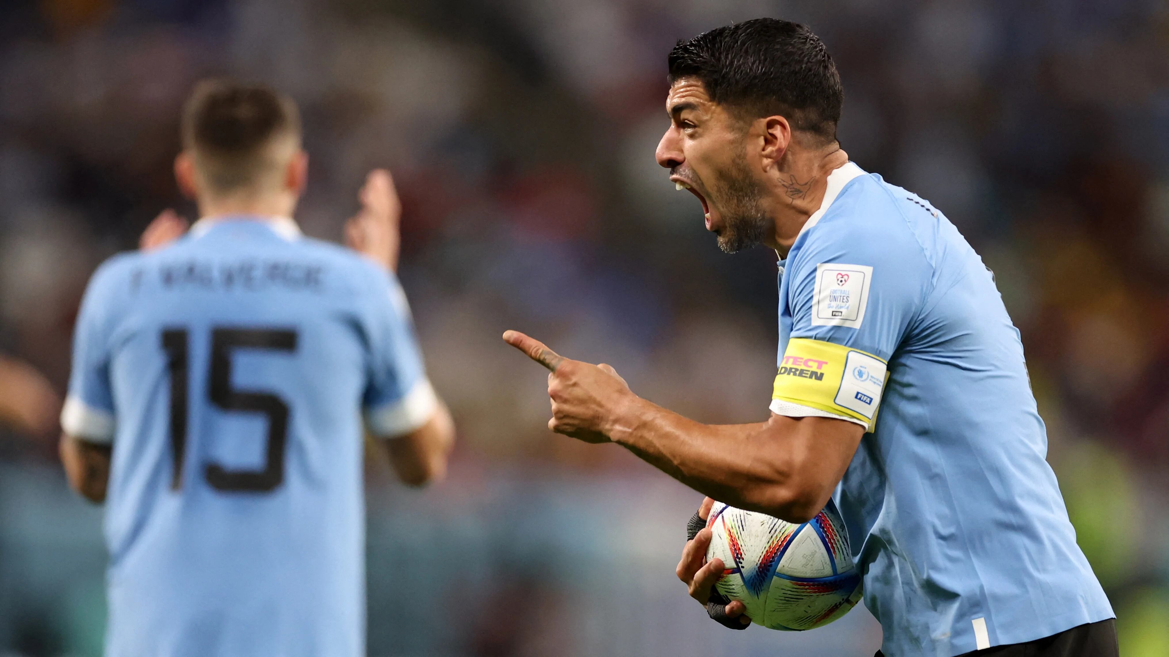 Luis Suárez would not be called up by Uruguay for dates 3 and 4 of the South American Qualifiers - credit Abdallah Dalsh/ REUTERS.