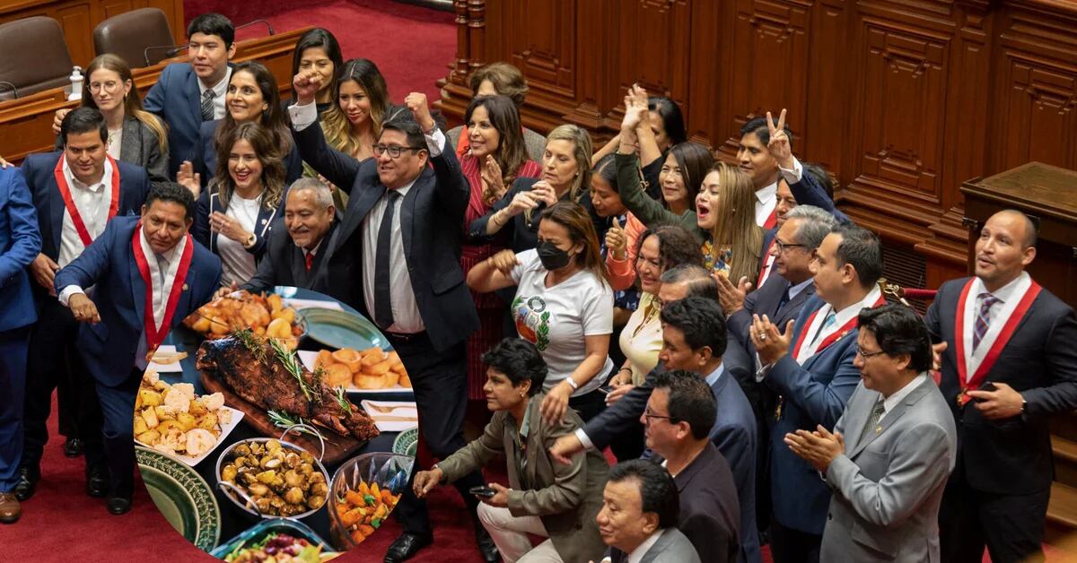 The Congress announces that it will review the catering services, after the controversy around the “buffet” of 80 soles