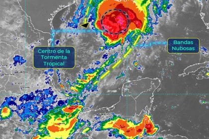 Habrá más lluvias intensas con la llegada de la Tormenta Tropical Beta que  impactará Tamaulipas - Infobae
