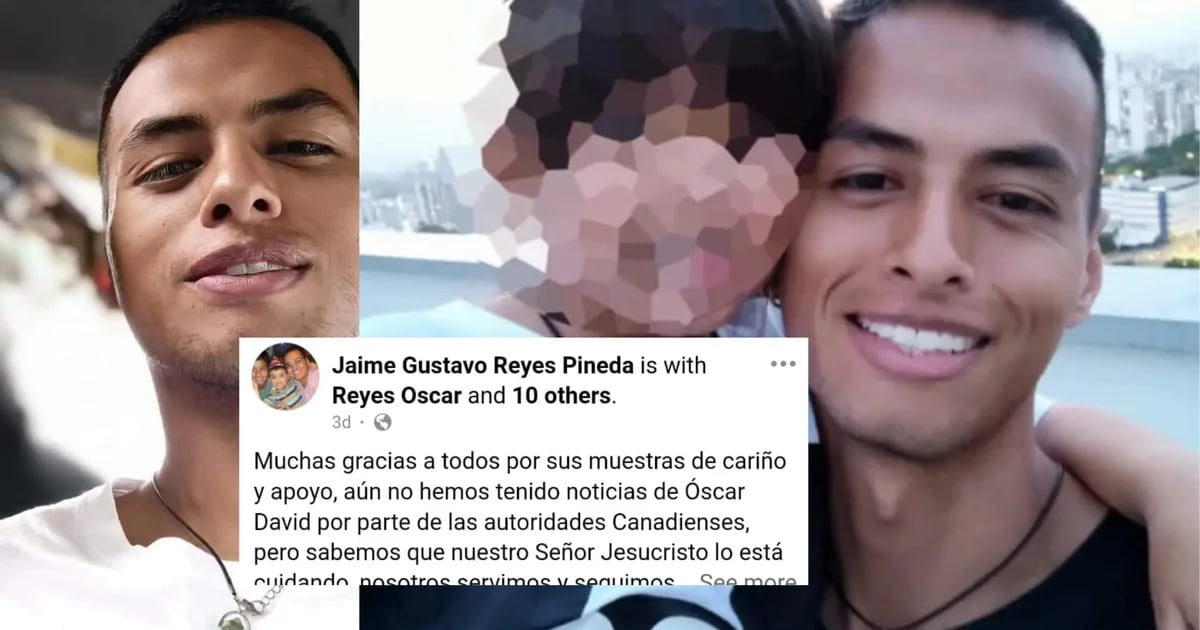 They confirm the death of Colombian Oscar David Reyes, who disappeared in Canada two months ago
