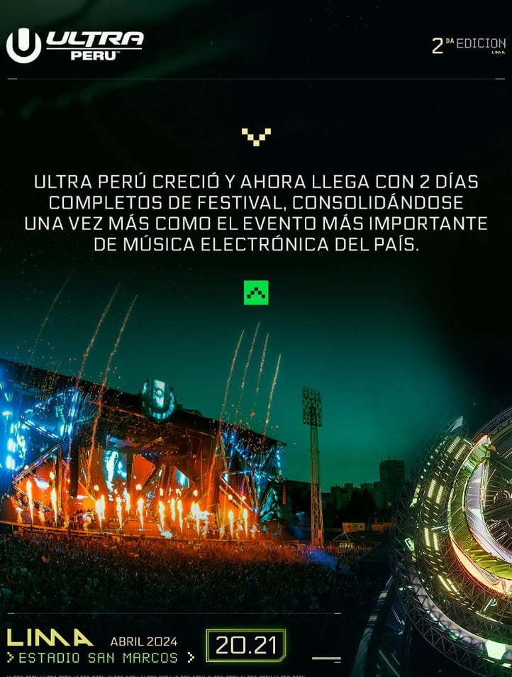 Ultra Perú se llevará a cabo en dos días en el Estadio de San Marcos.