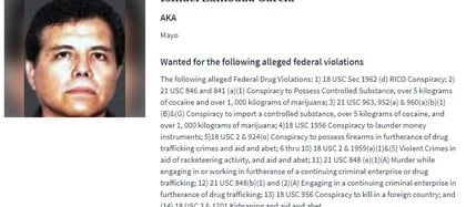 A DEA search file on "Mayo" Zambada, leader of the Sinaloa Cartel (Photo: DEA)