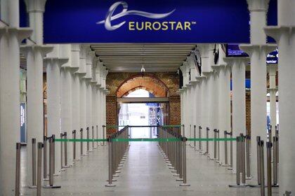 La terminal del Eurostar vacía (reuters /Archivo) 