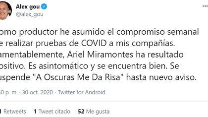 Mensaje de Go sobre Albertano