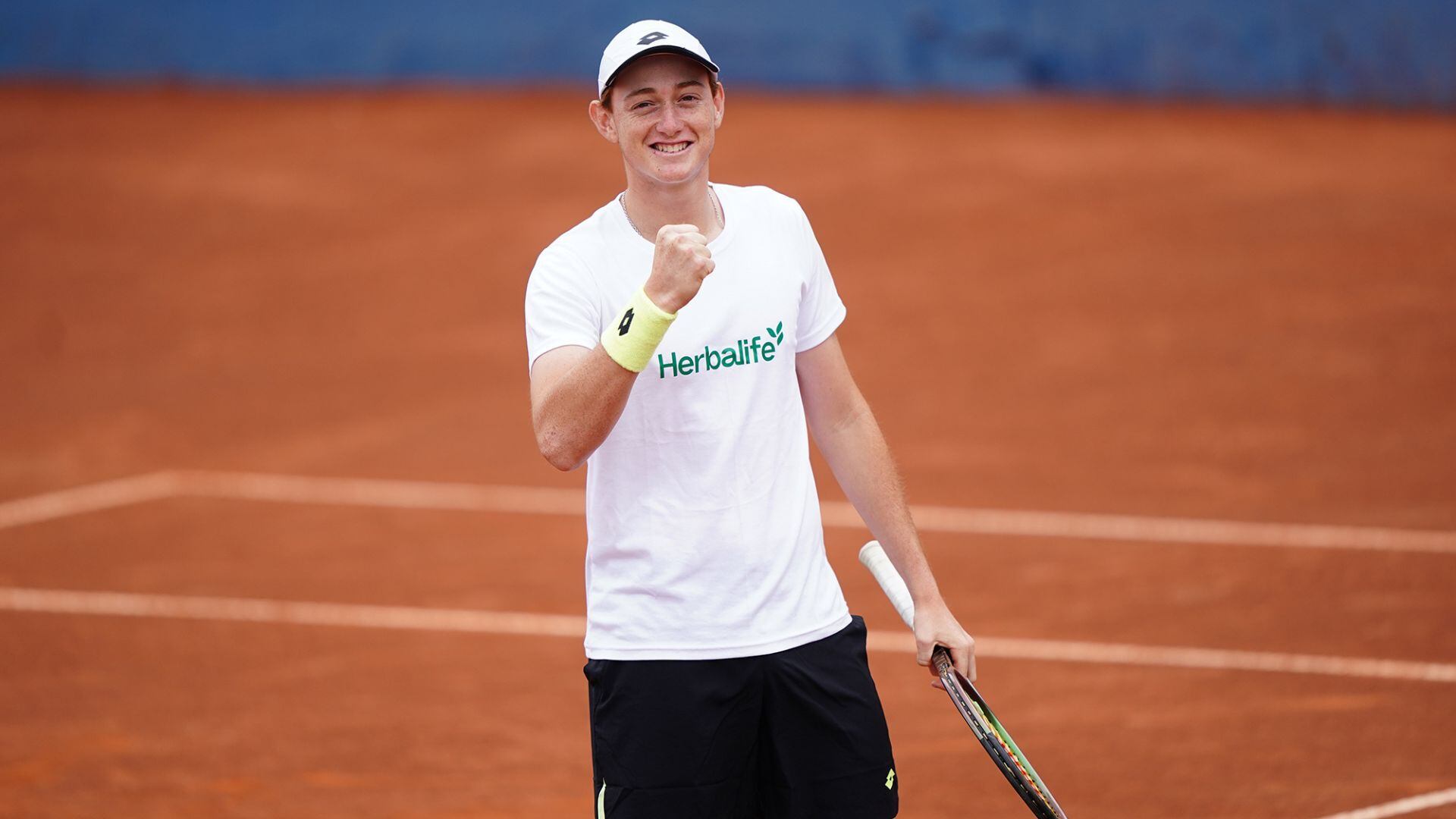 Ignacio Buse, de 19 años, está viviendo un extraordinario momento personal tras su irrupción en Copa Davis. - Crédito: ITEA
