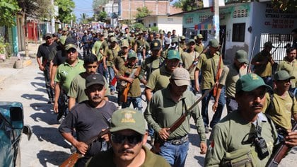 FUPCEG tiene más de 11,000 milicianos que operan en 39 municipios de Guerrero (Foto: Cuartoscuro)