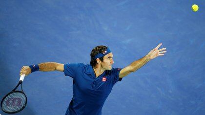 Federer no juega desde el 30 de enero del 2020, cuando fue eliminado en las semifinales en el Australian Open ante Djokovic (EFE)
