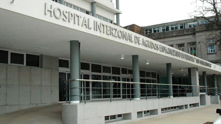 En el Hospital de niños Sor María Ludovica, de La Plata, hay tres menores internados
