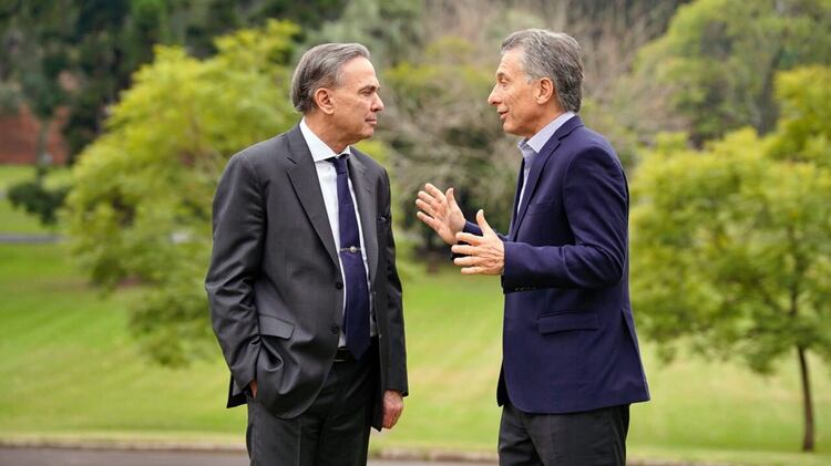 Mauricio Macri y Miguel Ángel Pichetto, la fórmula presidencial de Juntos por el Cambio