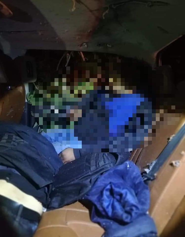 Uno de los occisos que planeaban embocar a militares (Foto: Twitter/l4nd3t4)