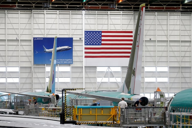 La planta de Boeing en Renton, Washington (REUTERS/Lindsey Wasson)