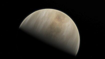 Esta impresión artística representa el planeta Venus, donde los científicos han confirmado la detección de moléculas de fosfina. (ESO / M. Kornmesser y NASA / JPL / Caltech a través de REUTERS)