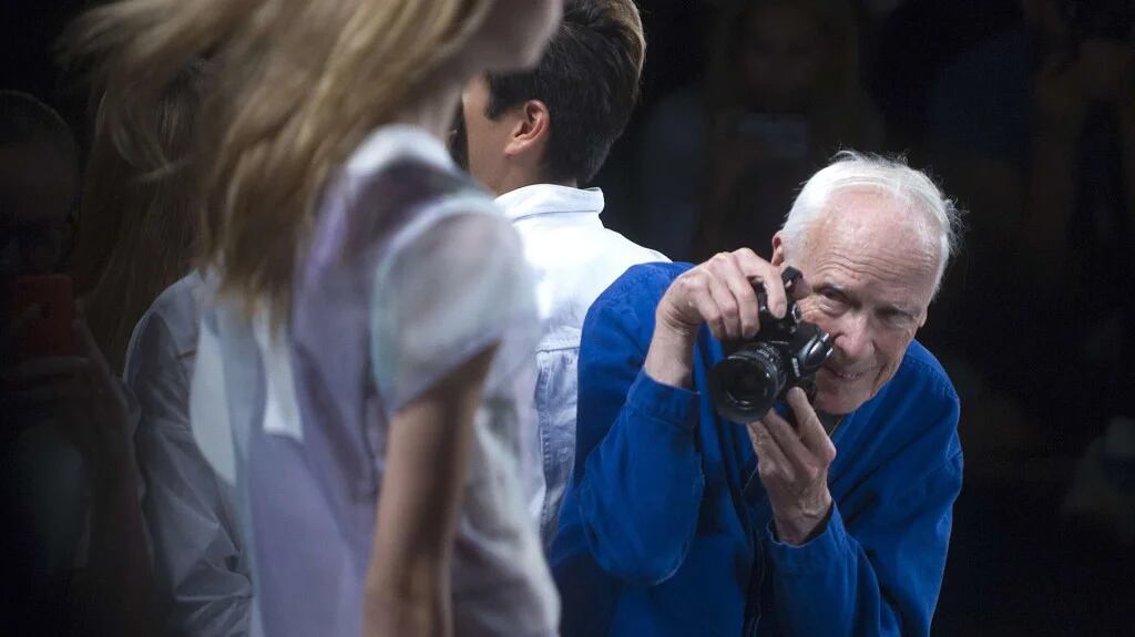 Bill Cunningham en un evento de Lacoste en el año 2014 (Reuters)