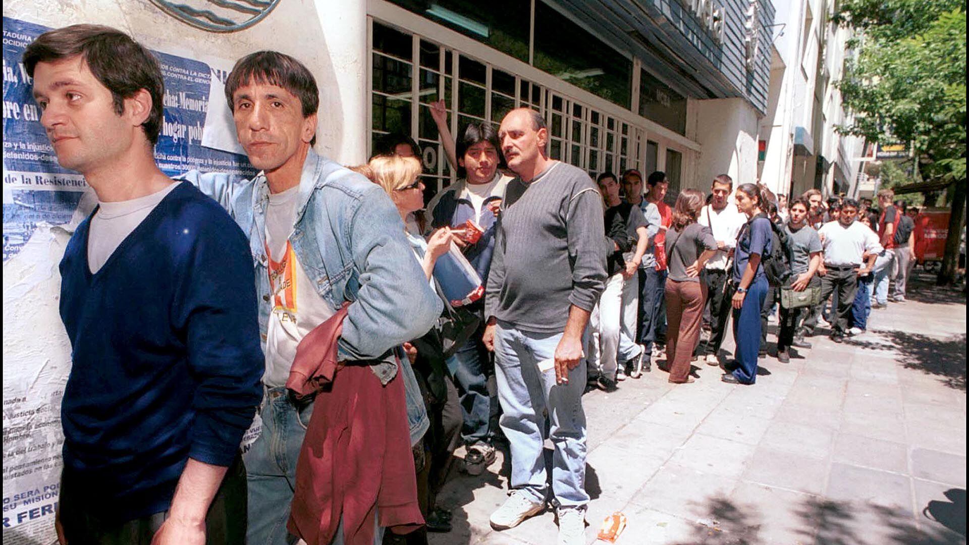 bancos cuando comenzó el corralito en 2001