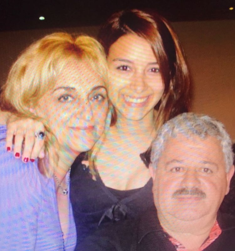 Tití junto a su mujer, Nora, y su hija Sole (Foto: Instagram)