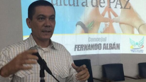 Fernando Albán fue hallado sin vida el lunes 8 de agosto frente a la sede en Caracas del Servicio Bolivariano de Inteligencia Nacional de Venezuela (SEBIN)