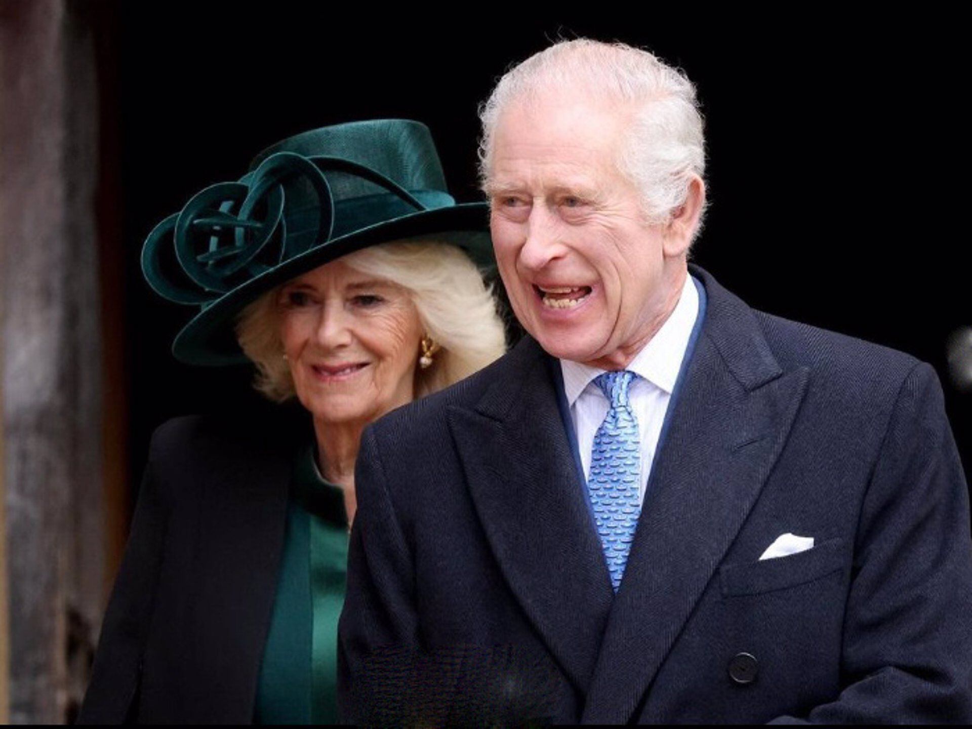 El Rey Carlos III junto a la Reina Camilla en una de las últimas apariciones del monarca (Europa Press)  
