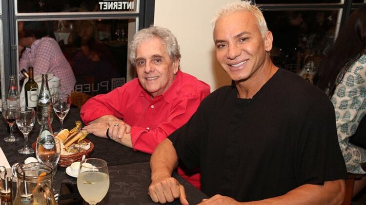 Antonio Gasalla y Flavio Mendoza, cuando preparaban un proyecto juntos