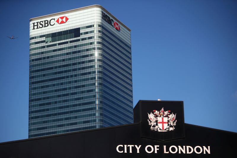 El edificio de HSBC en Londres, Reino Unido (REUTERS/Hannah McKay)