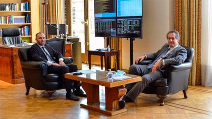 Martín Guzmán y Miguel Pesce ya estuvieron reunidos con el FMI 