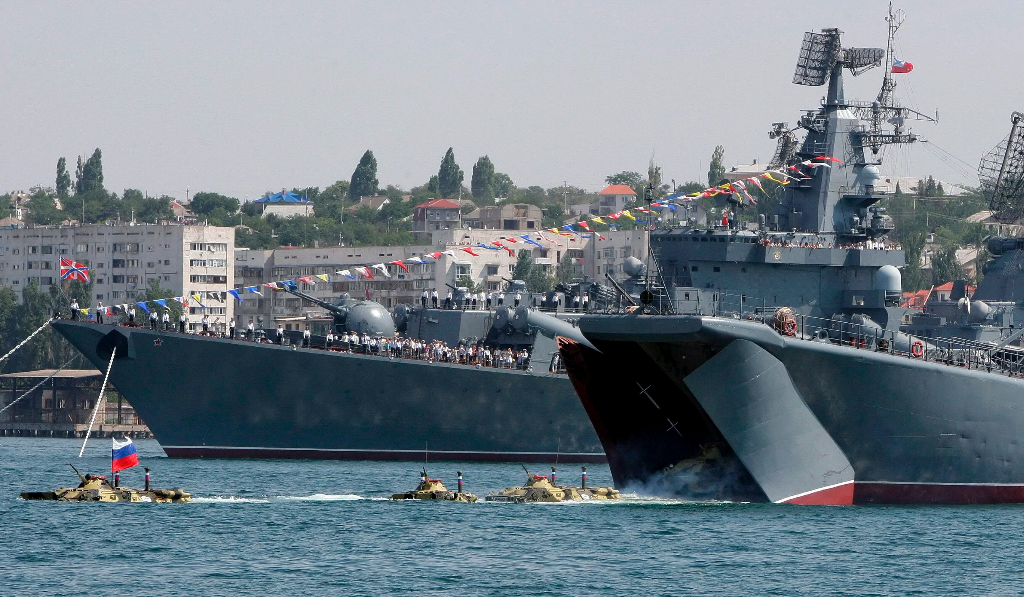 Ucrania anunció que abatió al comandante de la flota rusa en el mar Negro