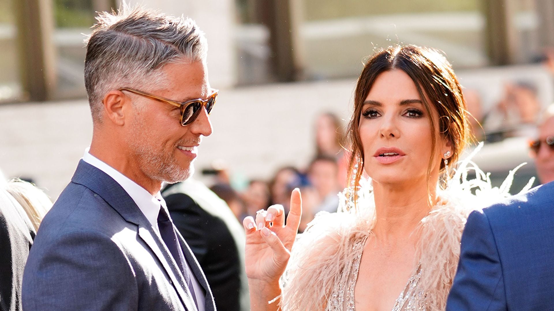 Bryan Randall y Sandra Bullock(Getty Images)