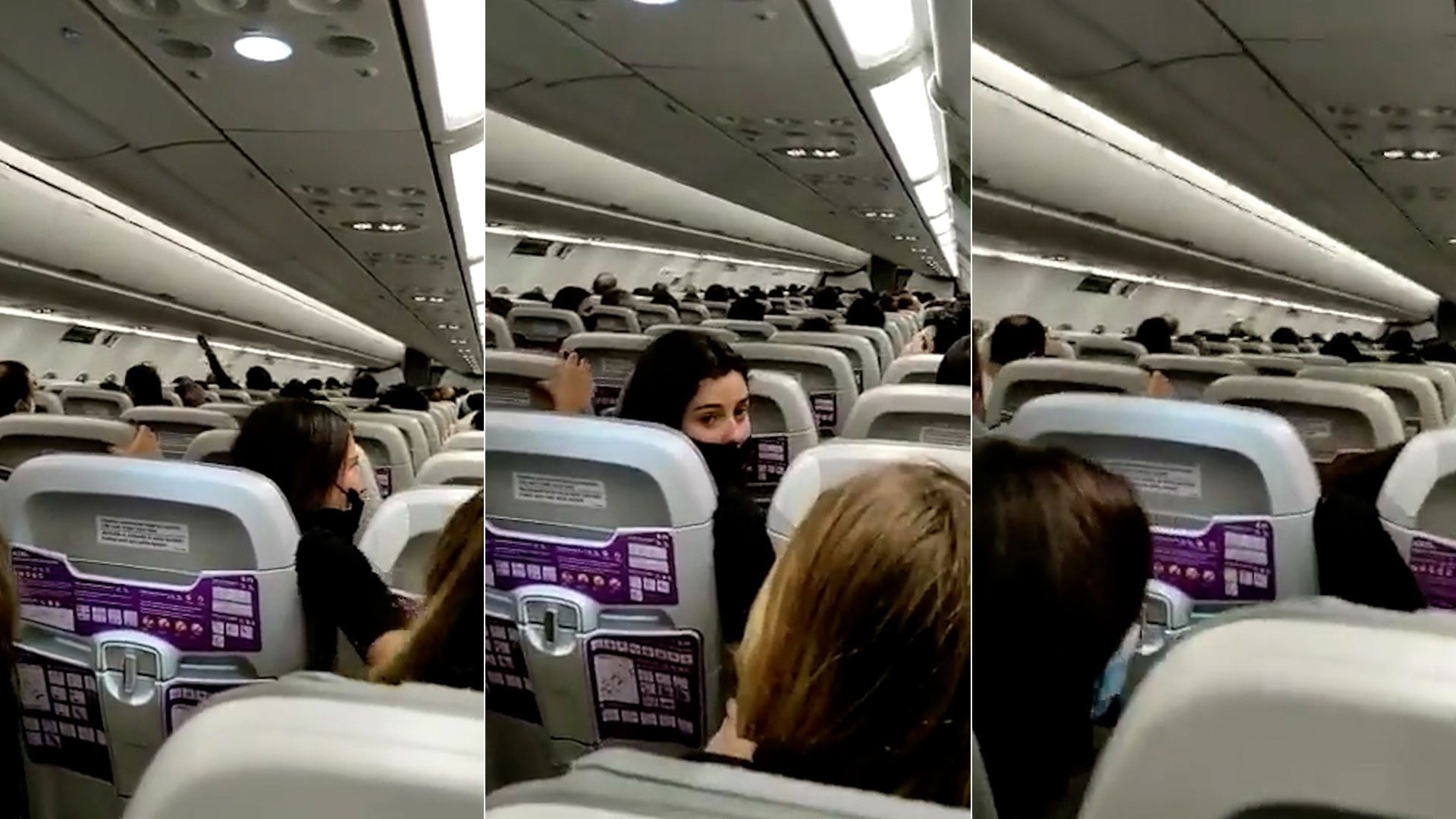 “Pensé que me iba a morir”: video viral registró las fuertes turbulencias en un vuelo mientras cruzaba la cordillera entre Argentina y Chile