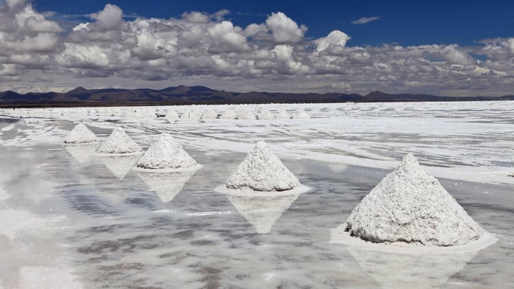 En Argentina, el litio hallado es de alta concentración y con pocas impurezas