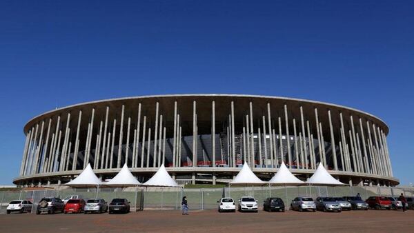 El Estadio Nacional de Brasilia – Mane Garrincha(AP)