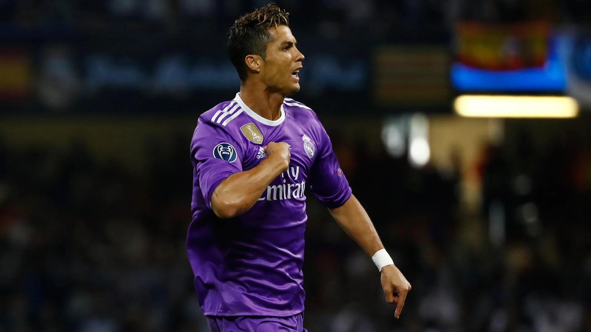 Cristiano Ronaldo celebra el primer gol de la final de la Champions League (Reuters)